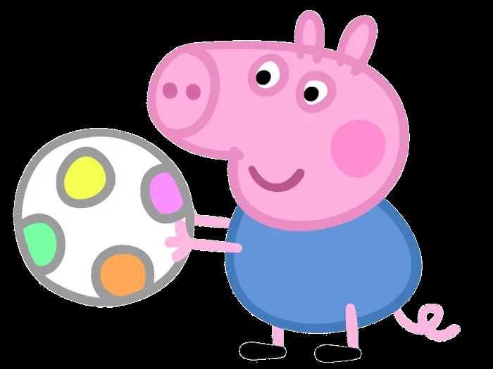 Set de imágenes png de Peppa Pig para marcos. fotos y calendarios ...