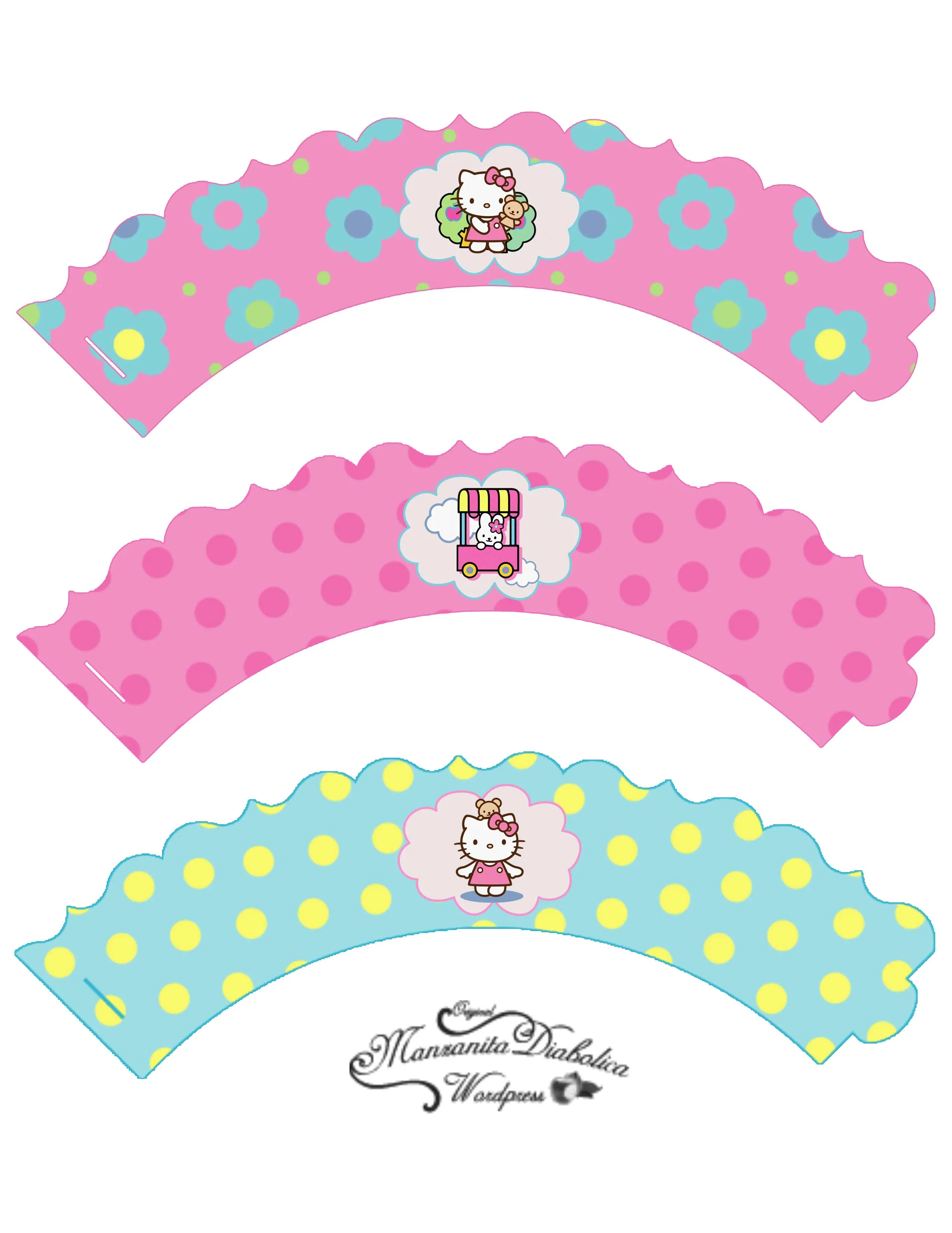 Set de imprimibles para fiesta Tema Hello kitty | Manzanita ... Set de imprimibles para fiesta Tema Hello kitty | Manzanita ...