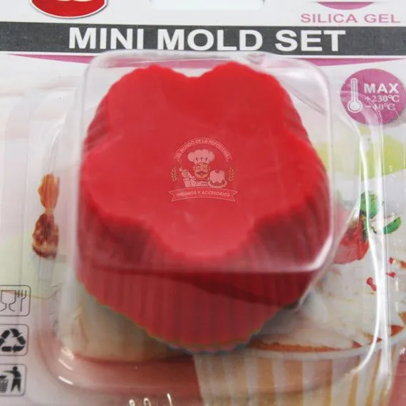 Set Molde Silicon Para Hornear Forma Estrella, 6 Piezas – El Mundo de la Repostería Set Molde Silicon Para Hornear Forma Estrella, 6 Piezas – El Mundo de la Repostería