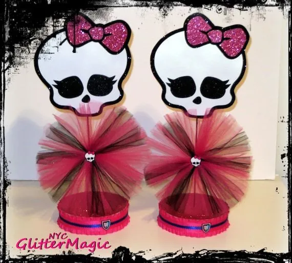 Centro de mesa monster high - Imagui