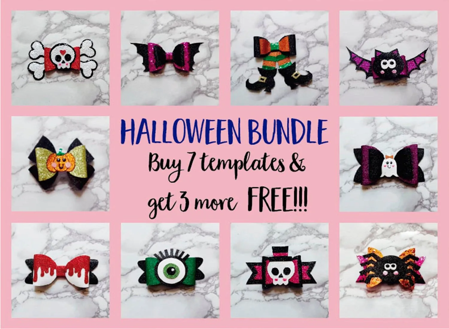 Set de plantillas para moños halloween Dia de brujas formato Digital svg eps dxf pdf jpeg Archivo de corte - Etsy México Set de plantillas para moños halloween Dia de brujas formato Digital svg eps dxf pdf jpeg Archivo de corte - Etsy México