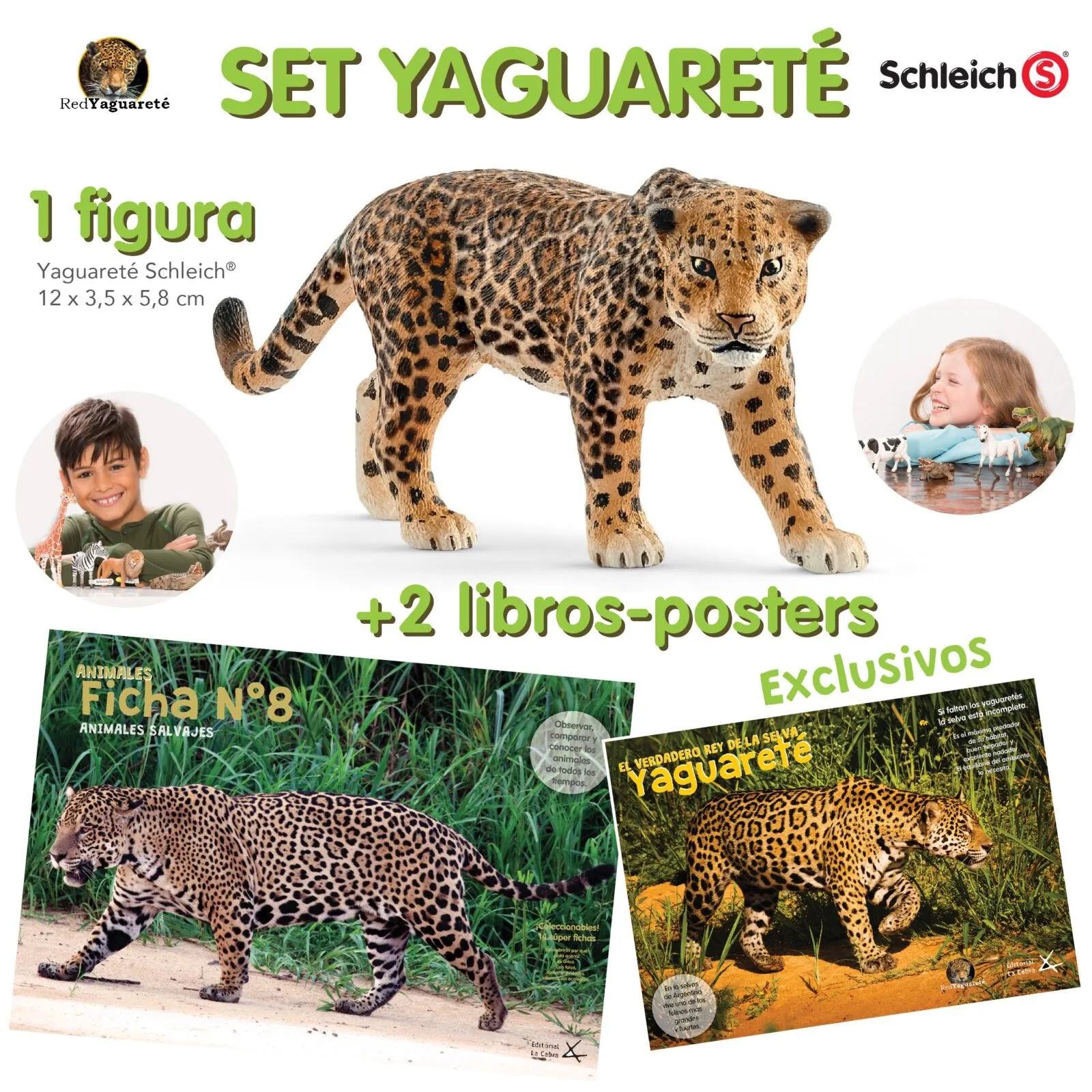 Set yaguareté - jaguar - Coolibar® · Schleich® · Chewy Tubes® - Tienda  Argentina