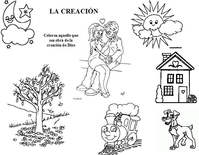 SGBlogosfera. Amigos de Jesús: ACTIVIDADES SOBRE LA CREACIÓN