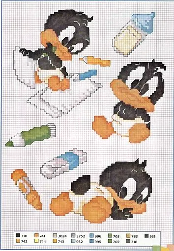SGBlogosfera. María José Argüeso: LOONEY TUNES BABY PARA BORDAR