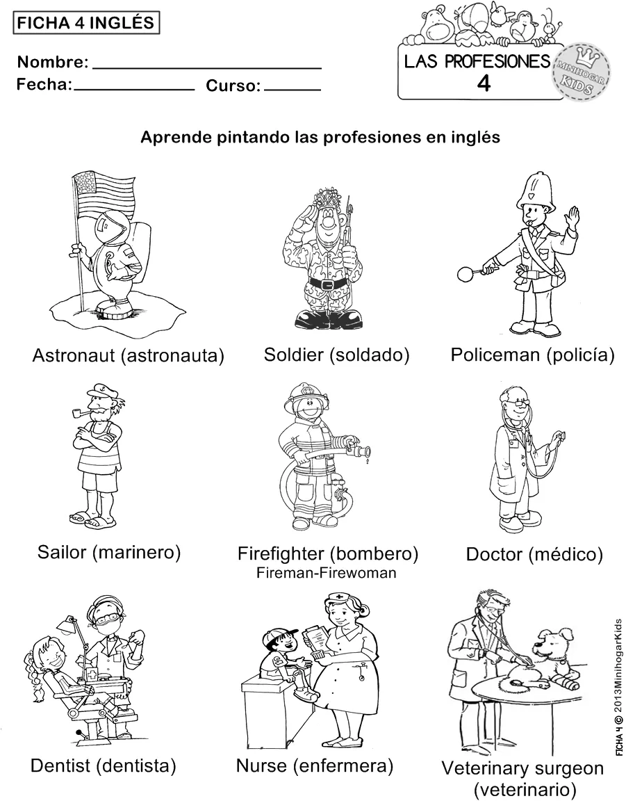 SGBlogosfera. María José Argüeso: TRABAJAMOS LAS PROFESIONES EN INGLÉS SGBlogosfera. María José Argüeso: TRABAJAMOS LAS PROFESIONES EN INGLÉS