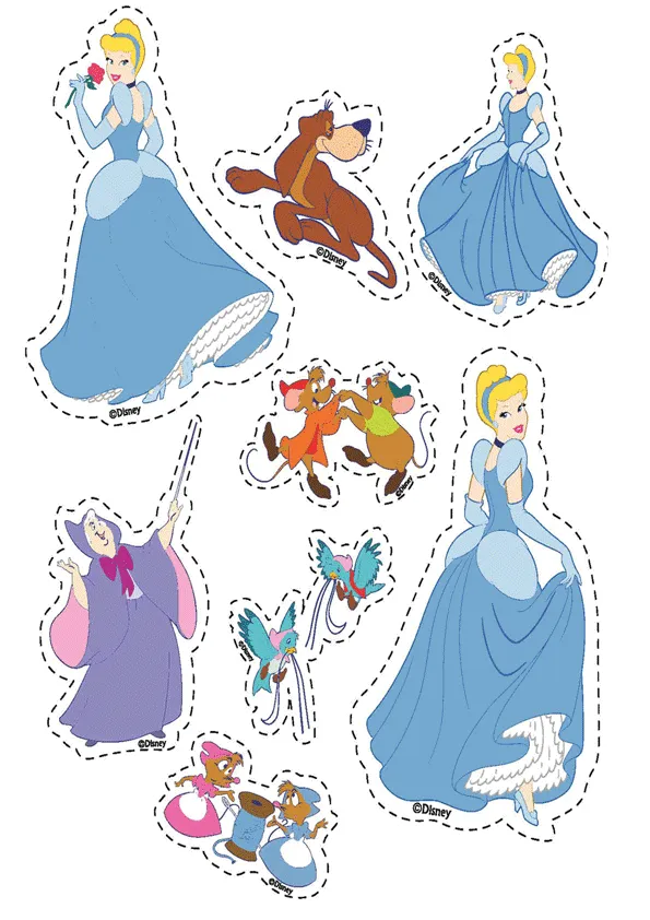 SGBlogosfera. María José Argüeso: RECORTABLES PRINCESAS DISNEY