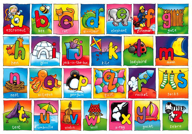 SGBlogosfera. María José Argüeso: SMALL CARTOON ALPHABET