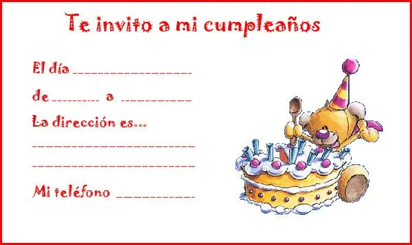 SGBlogosfera. María José Argüeso: ¡TE INVITO A MI CUMPLE!