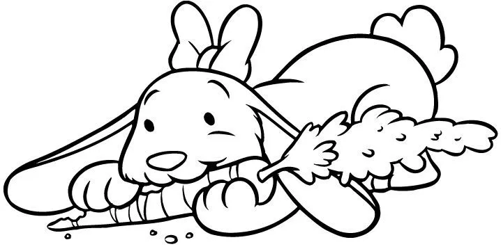 Conejitos tiernos bebés para colorear - Imagui Conejitos tiernos bebés para colorear - Imagui