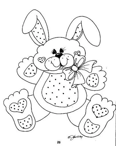 SGBlogosfera. María José Argüeso: TIERNOS CONEJITOS PARA COLOREAR