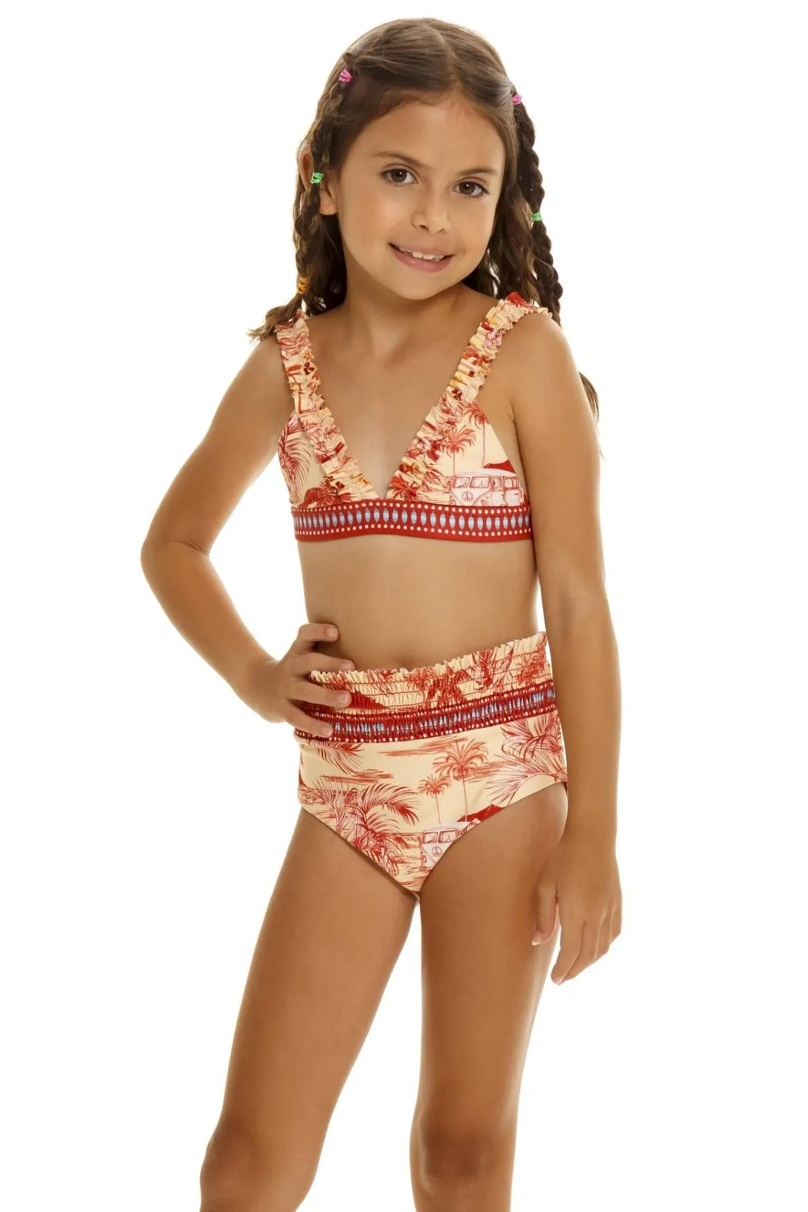 Shaka Traje de Baño de Niña Zhanna | Agua Bendita - AGUA BENDITA - MÉXICO