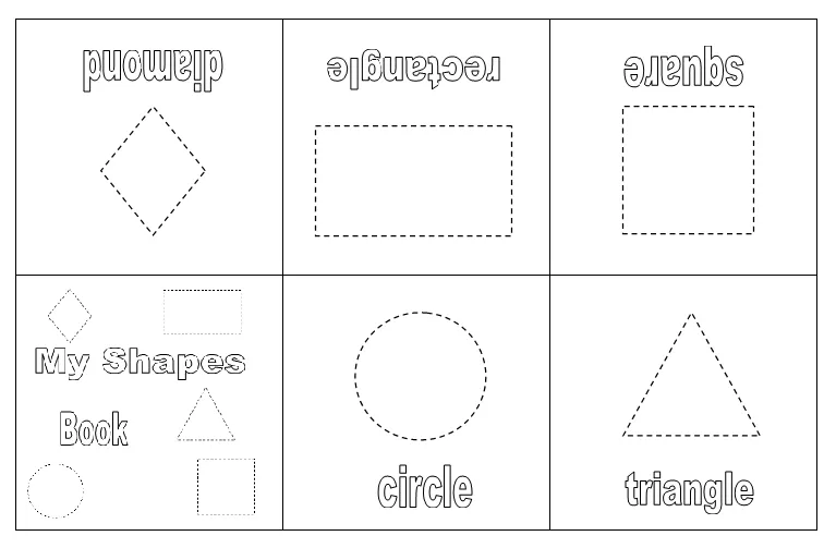SHAPES PARA COLOREAR - Imagui