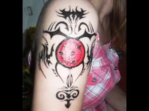 Sharingan Tattoo ^^ - YouTube