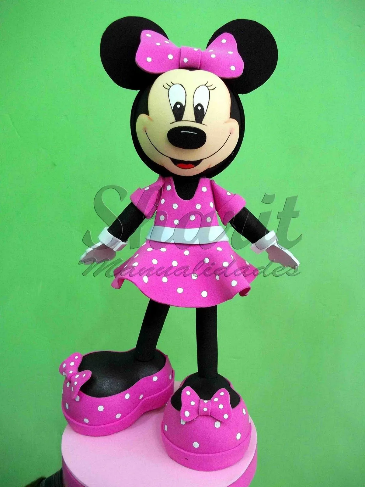 Sharit Manualidades y Mas: Minie Fofucha