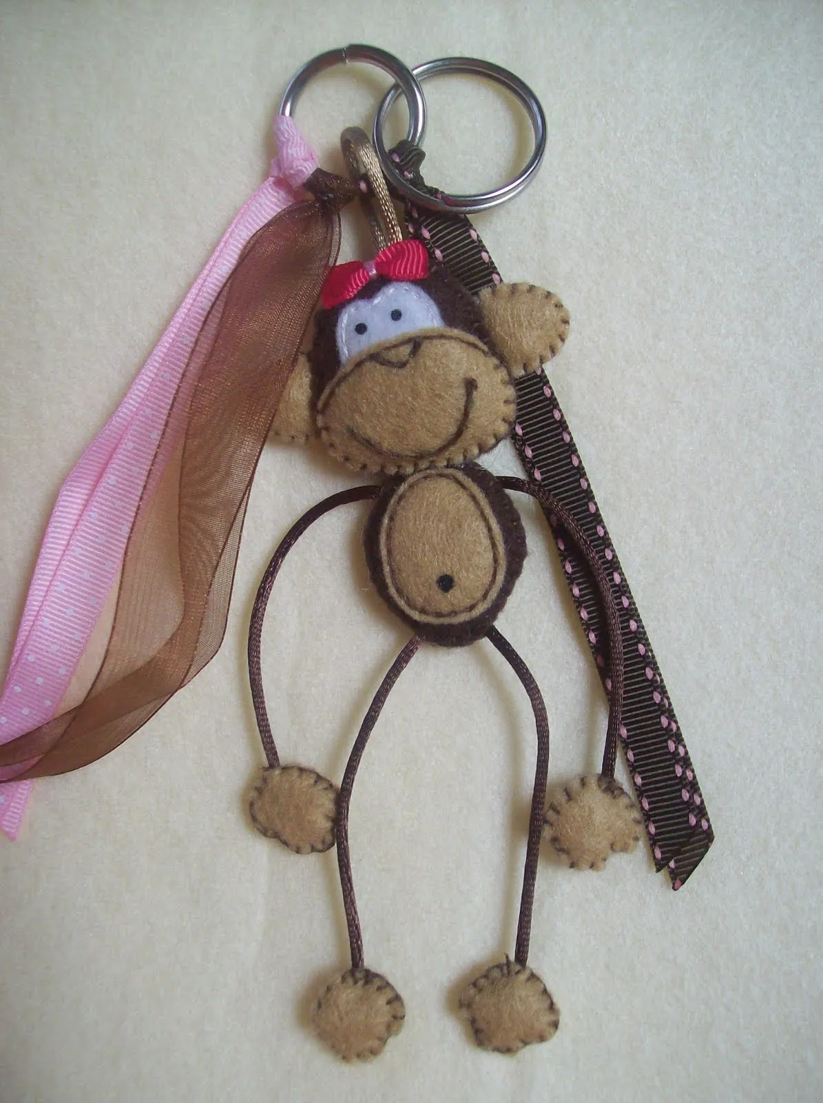 ... blog de manualidades: LLAVEROS DE CHANGUITO Y CHANGUITA DE FIELTRO ... blog de manualidades: LLAVEROS DE CHANGUITO Y CHANGUITA DE FIELTRO