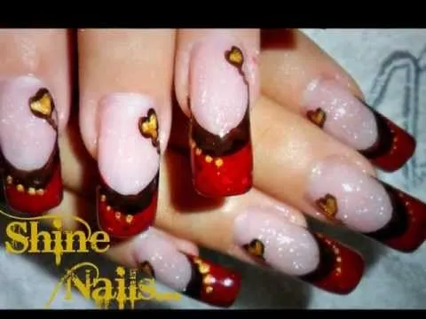 Shine Nails...Diseños de Uñas Acrilicas 3 - YouTube