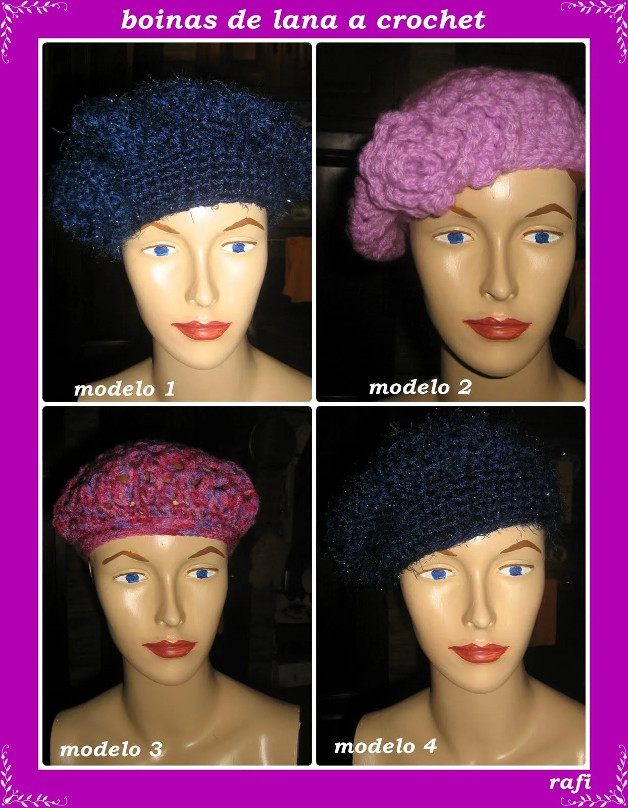 SHOP LA BRUJITA: BOINAS A CROCHET SHOP LA BRUJITA: BOINAS A CROCHET