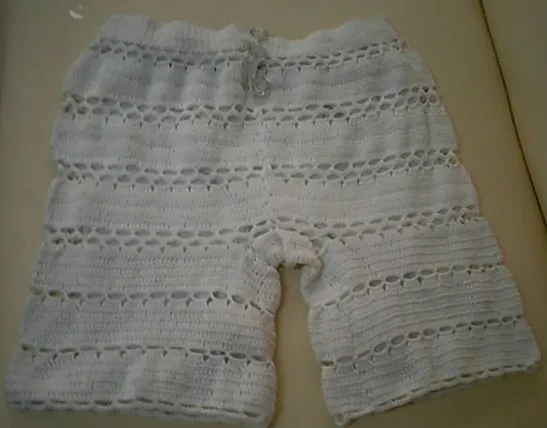 Shorts Blanco TAJ E-1 | Tejidos Artesanales Jaliscienses Shorts Blanco TAJ E-1 | Tejidos Artesanales Jaliscienses