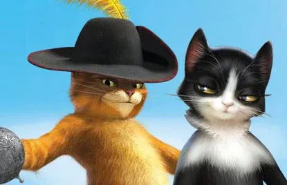 Shrek 4, Gato y su amiga en fotografía - Ocio Shrek 4, Gato y su amiga en fotografía - Ocio