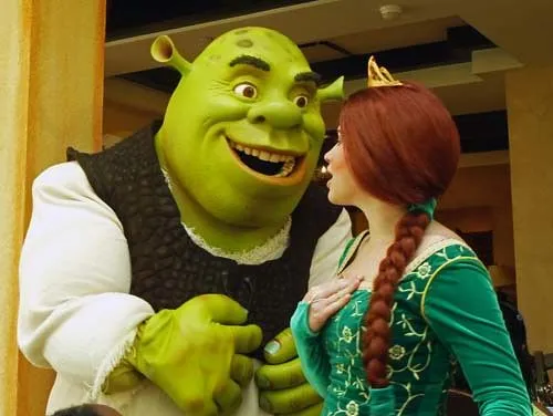 Shrek and Fiona, Breakfast Buffet Shrekfeast | Flickr - Photo Sharing!