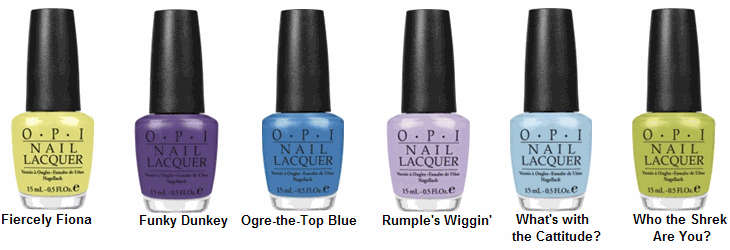 The Fancy Face: OPI Shrek Forever After Collection - Spring 2010 The Fancy Face: OPI Shrek Forever After Collection - Spring 2010