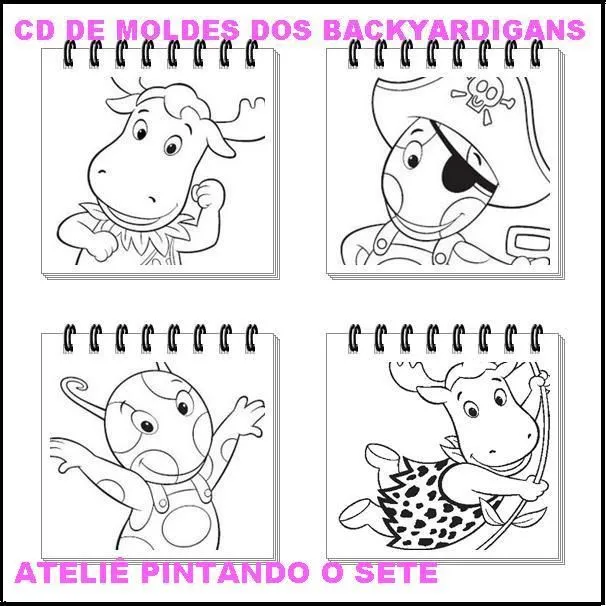 SIBELE MARIA: CD IMAGENS E MOLDURAS DIGITAIS DOS BACKYARDIGANS 1 SIBELE MARIA: CD IMAGENS E MOLDURAS DIGITAIS DOS BACKYARDIGANS 1