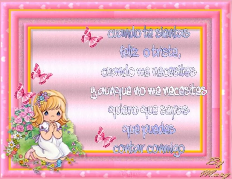 Cuando te sienta feliz o triste… | Gotitas de Amor!