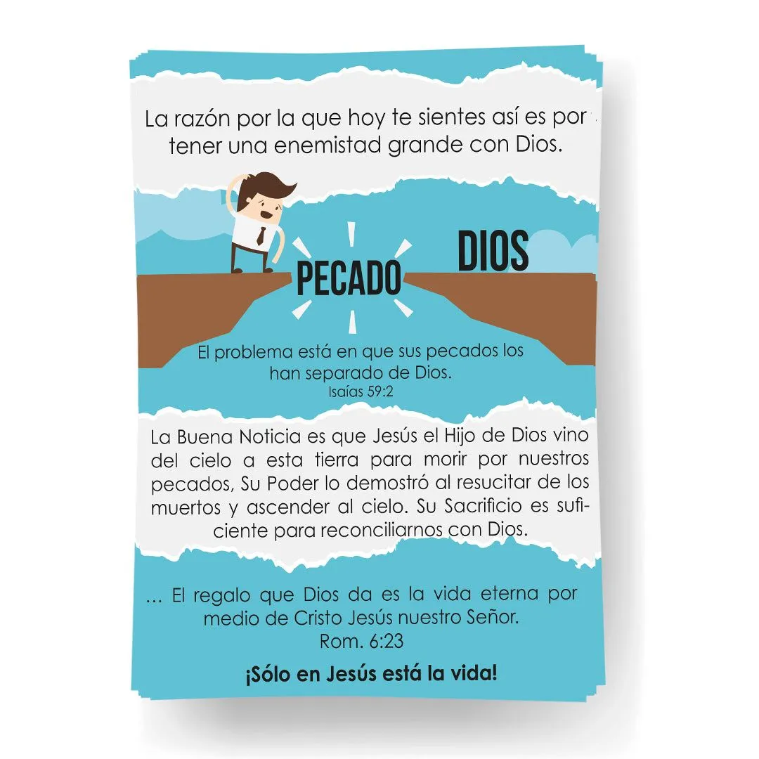 Te sientes perdido? (Folleto Evangelistico) 100 piezas – Levítico Te sientes perdido? (Folleto Evangelistico) 100 piezas – Levítico