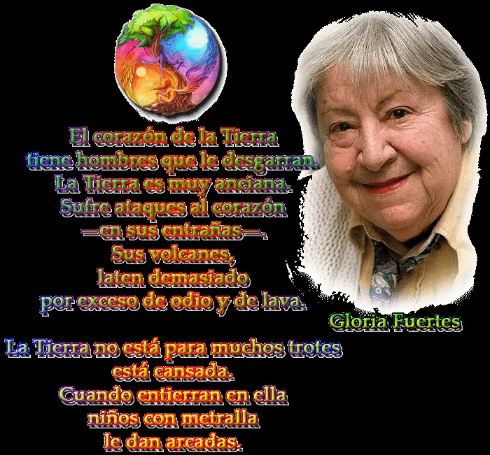 Siento el Corazón: EL CORAZÓN DE LA TIERRA - Poemas de Gloria Fuertes Siento el Corazón: EL CORAZÓN DE LA TIERRA - Poemas de Gloria Fuertes
