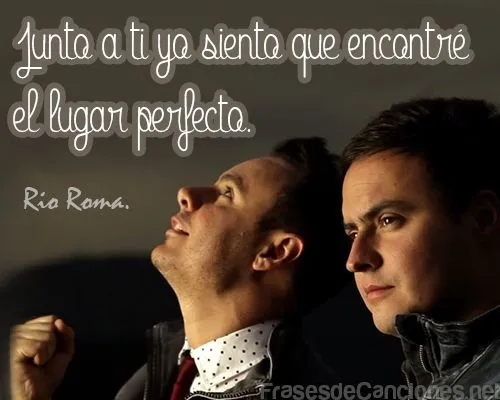 Junto a ti yo siento que encontré el lugar perfecto. - Frases de ... Junto a ti yo siento que encontré el lugar perfecto. - Frases de ...