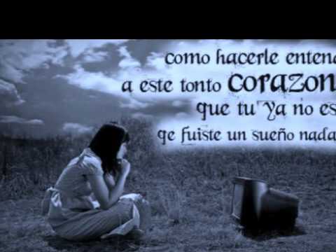 hoy me siento sola sin ti..... - YouTube