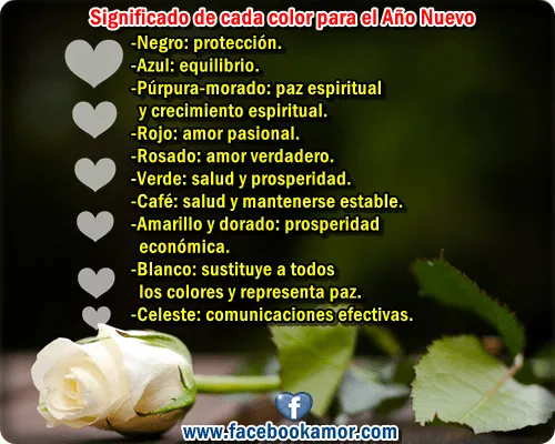 Significado de cada color para el año nuevo Imagenes Bonitas para ... Significado de cada color para el año nuevo Imagenes Bonitas para ...