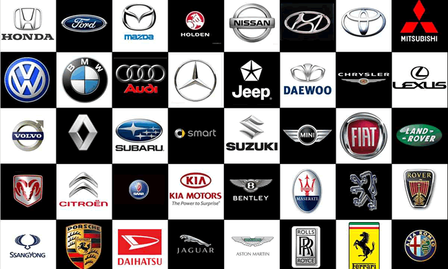 Qué significan los nombres de las marcas de los coches?