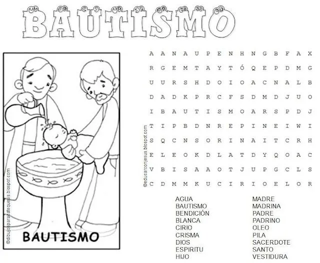 Signos del sacramento del bautismo - Imagui