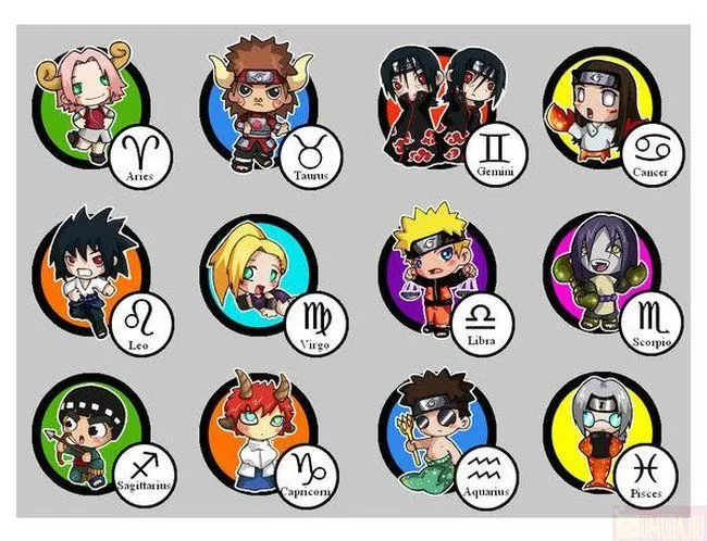 Signos del zodiaco en naruto - Fairypiecenarublechbal Signos del zodiaco en naruto - Fairypiecenarublechbal