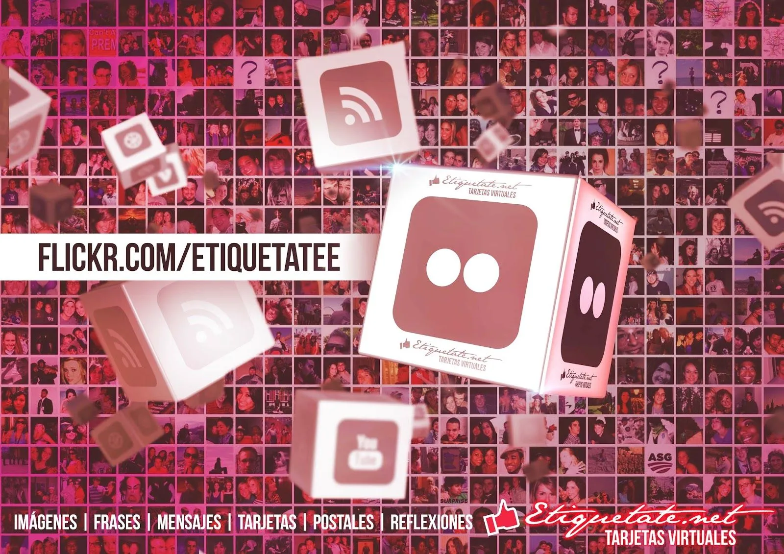 Sígue a ETIQUETATE.NET en las redes sociales .: Twitter, Facebook, YouTube, Google+, Flickr, Instagram, Pinterest. Sígue a ETIQUETATE.NET en las redes sociales .: Twitter, Facebook, YouTube, Google+, Flickr, Instagram, Pinterest.