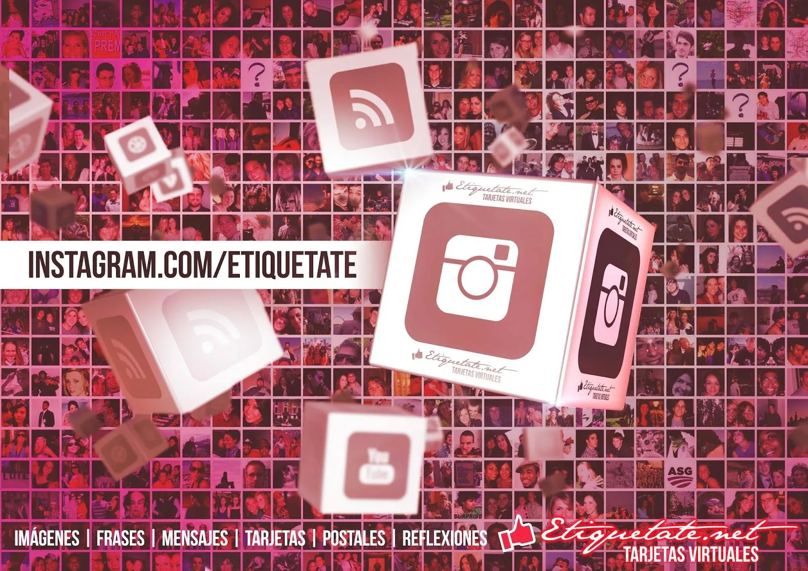 Sígue a ETIQUETATE.NET en las redes sociales .: Twitter, Facebook, YouTube, Google+, Flickr, Instagram, Pinterest. Sígue a ETIQUETATE.NET en las redes sociales .: Twitter, Facebook, YouTube, Google+, Flickr, Instagram, Pinterest.