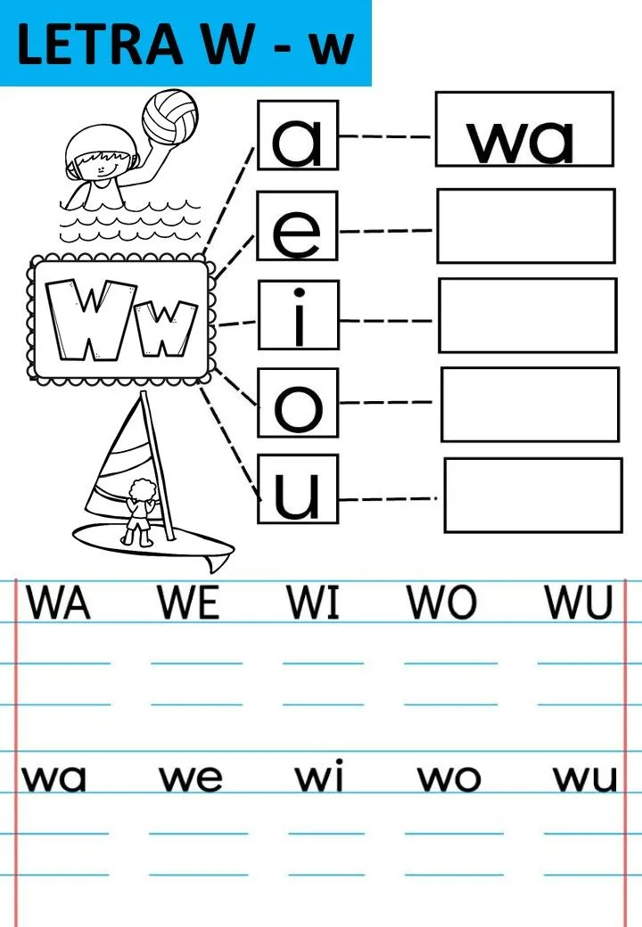 SILABARIO PARA COLOREAR Y REPASAR (22) – Imagenes Educativas