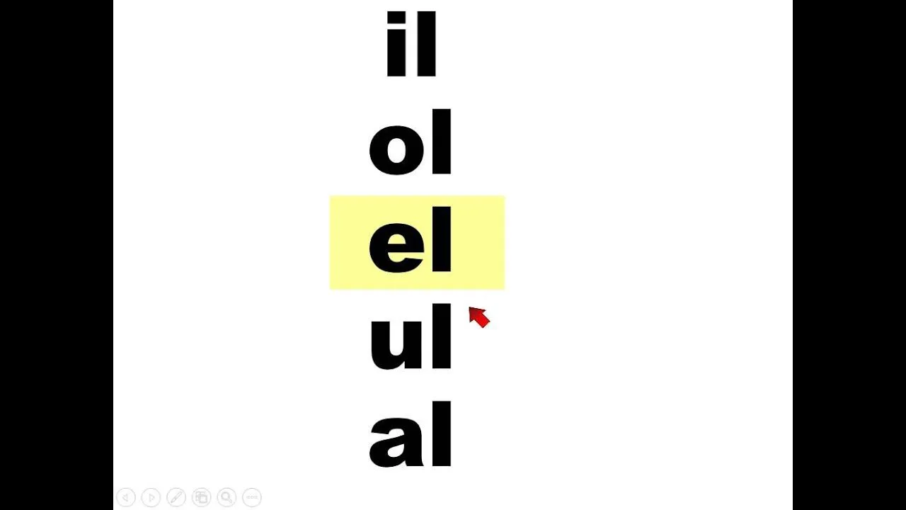 Silabas al el il ol ul alelilolul - YouTube Silabas al el il ol ul alelilolul - YouTube