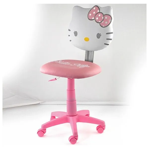 Silla de escritorio Hello Kitty | Decoideas.Net Silla de escritorio Hello Kitty | Decoideas.Net