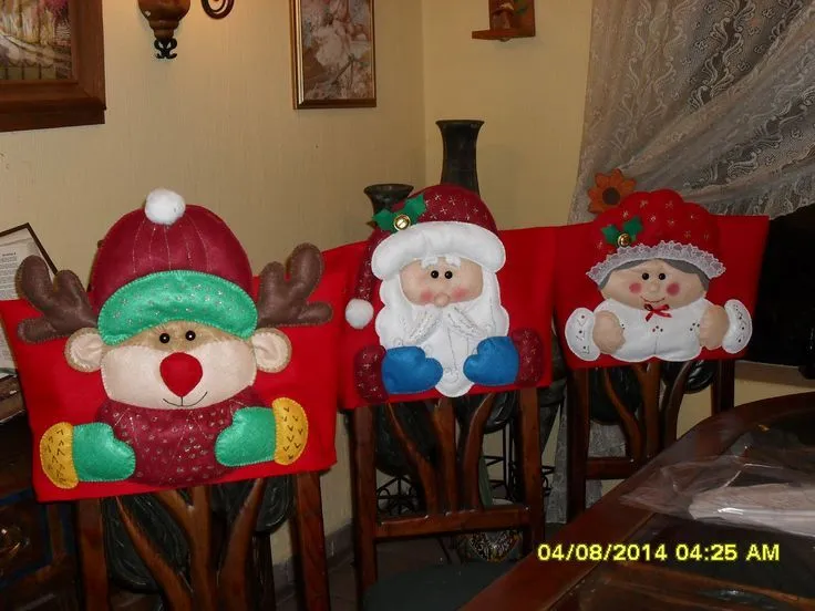 SILLAS DECORADAS on Pinterest | Chair Covers, Christmas Chair and ... SILLAS DECORADAS on Pinterest | Chair Covers, Christmas Chair and ...