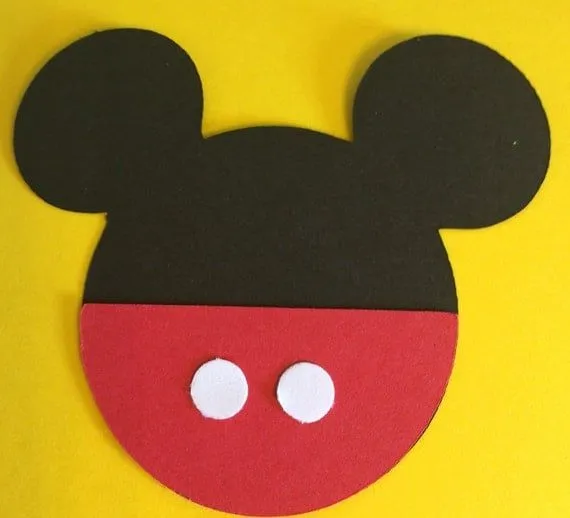 30 3 Cabeza del ratón de Mickey siluetas morir por LeslisDesigns