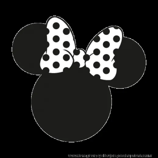 silueta de cara de minnie mouse en png | Трафарети | Pinterest ... silueta de cara de minnie mouse en png | Трафарети | Pinterest ...