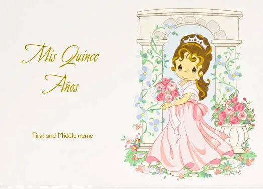 silueta de quinceañera para colorear - Buscar con Google | love ...