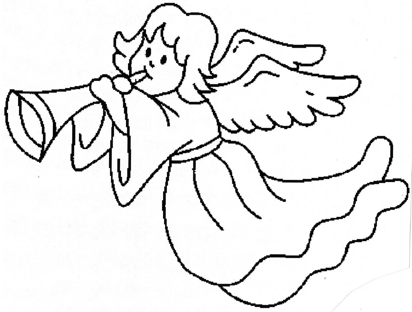 Siluetas de angelitos - Imagui