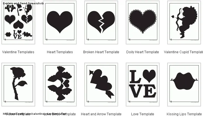 Corazones en 3D para imprimir - Imagui