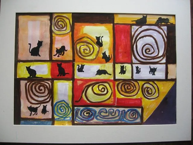 siluetas de gatos | Flickr - Photo Sharing!