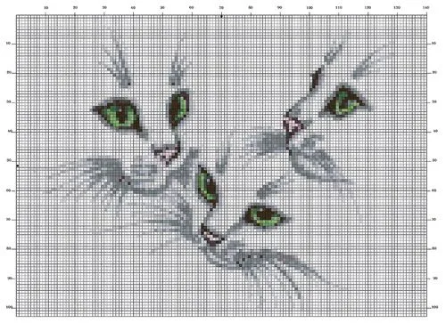 Esquemas gratis de gatos en punto de cruz - Imagui Esquemas gratis de gatos en punto de cruz - Imagui