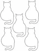siluetas de gatos para imprimir y usar para trabajos escolares o ... siluetas de gatos para imprimir y usar para trabajos escolares o ...