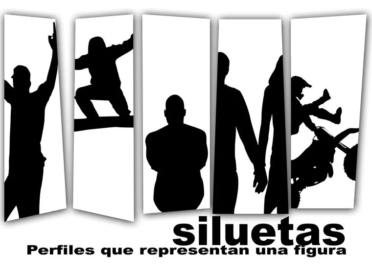 Siluetas jovenes - Imagui